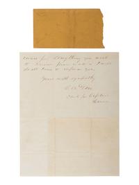 [CIVIL WAR]. Items related to two 7th New Hampshire Volunteers KIA at Fort Wagner, SC, incl. Captain Warren E. F. Brown.