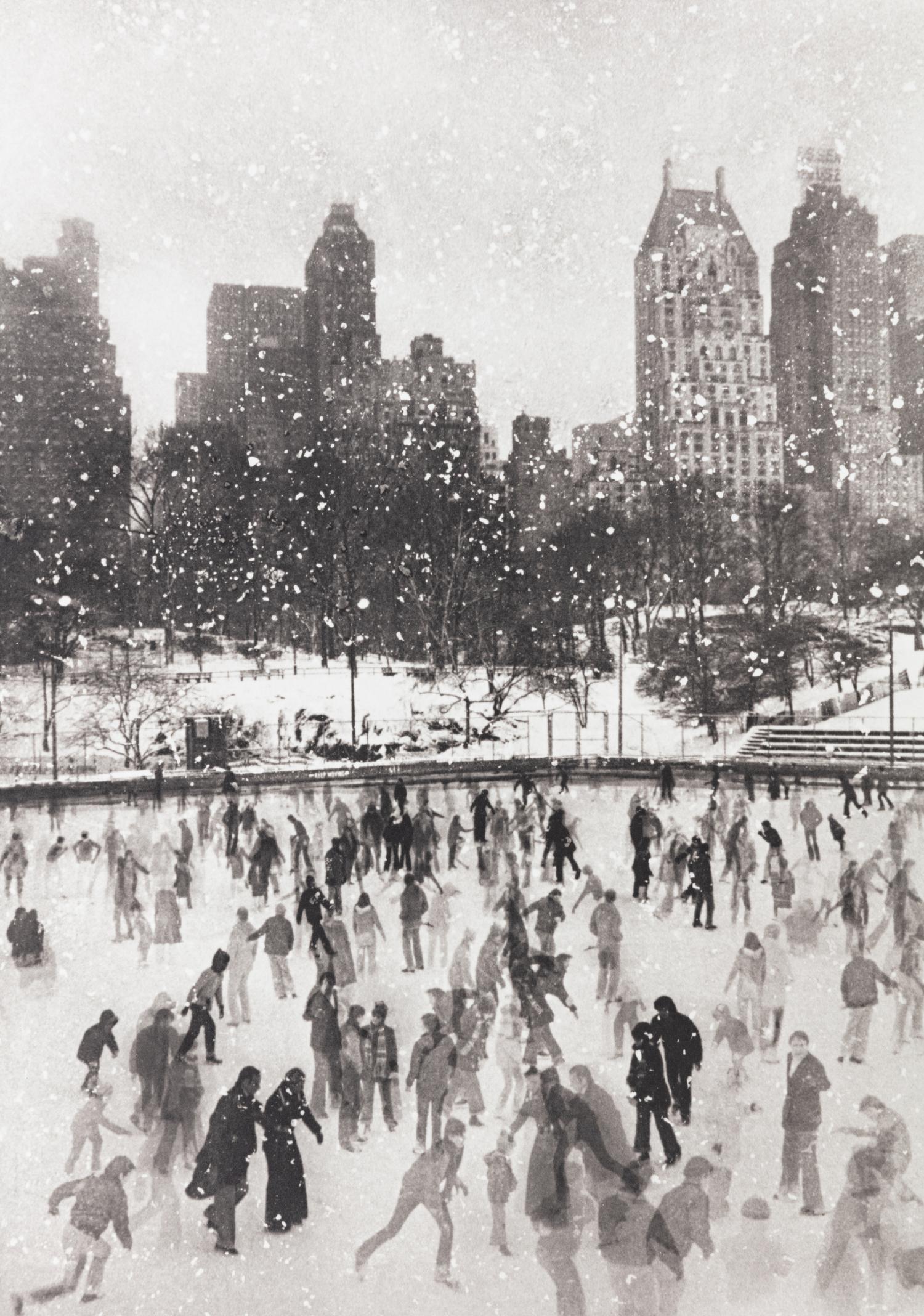 Edward Pfizenmaier 1926–2016) Wollman Rink, New York City, 1954; and Empire State Building, Shadow, New York City, 1949