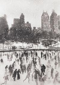 Edward Pfizenmaier 1926–2016) Wollman Rink, New York City, 1954; and Empire State Building, Shadow, New York City, 1949