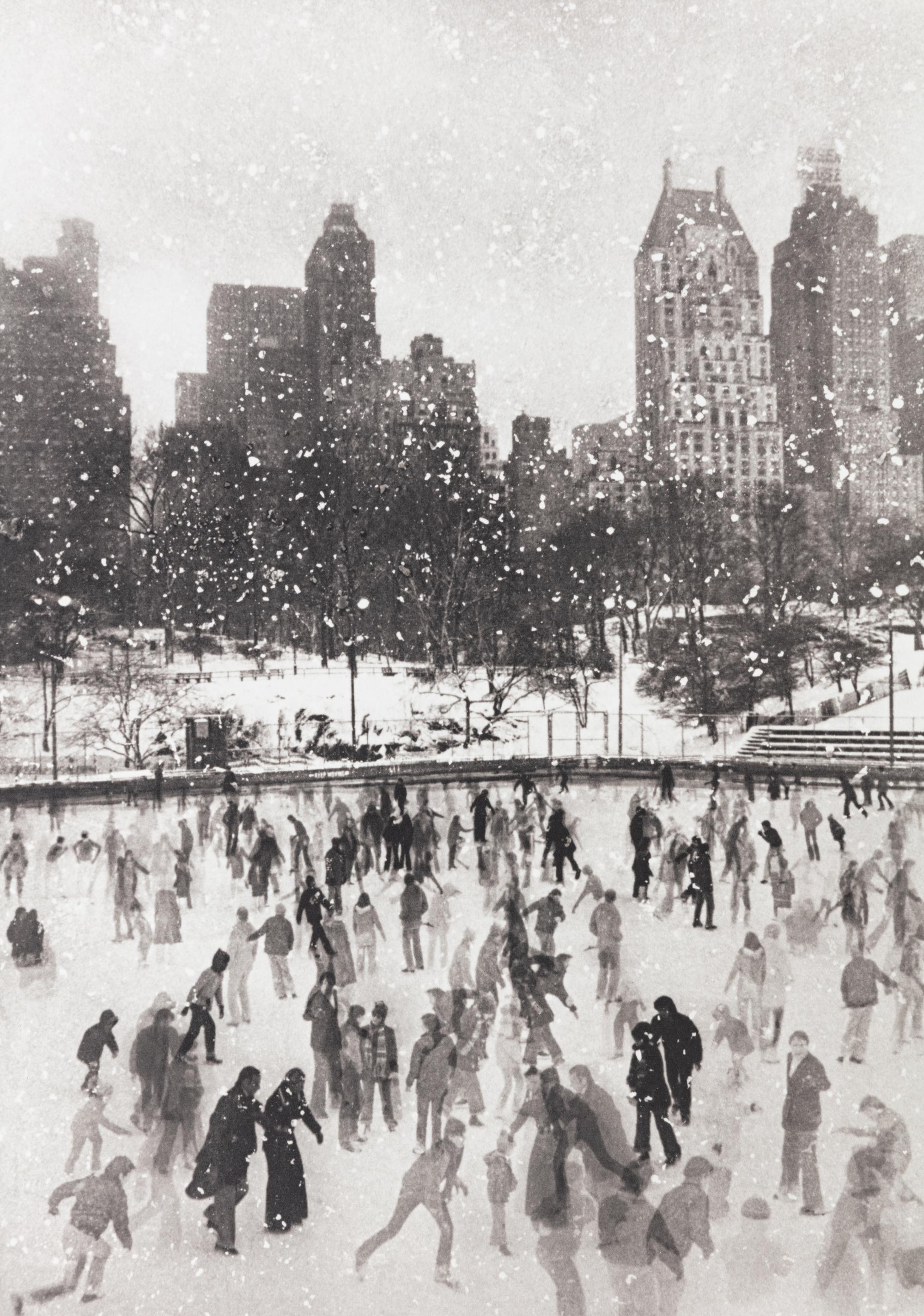 Edward Pfizenmaier 1926–2016) Wollman Rink, New York City, 1954; and Empire State Building, Shadow, New York City, 1949