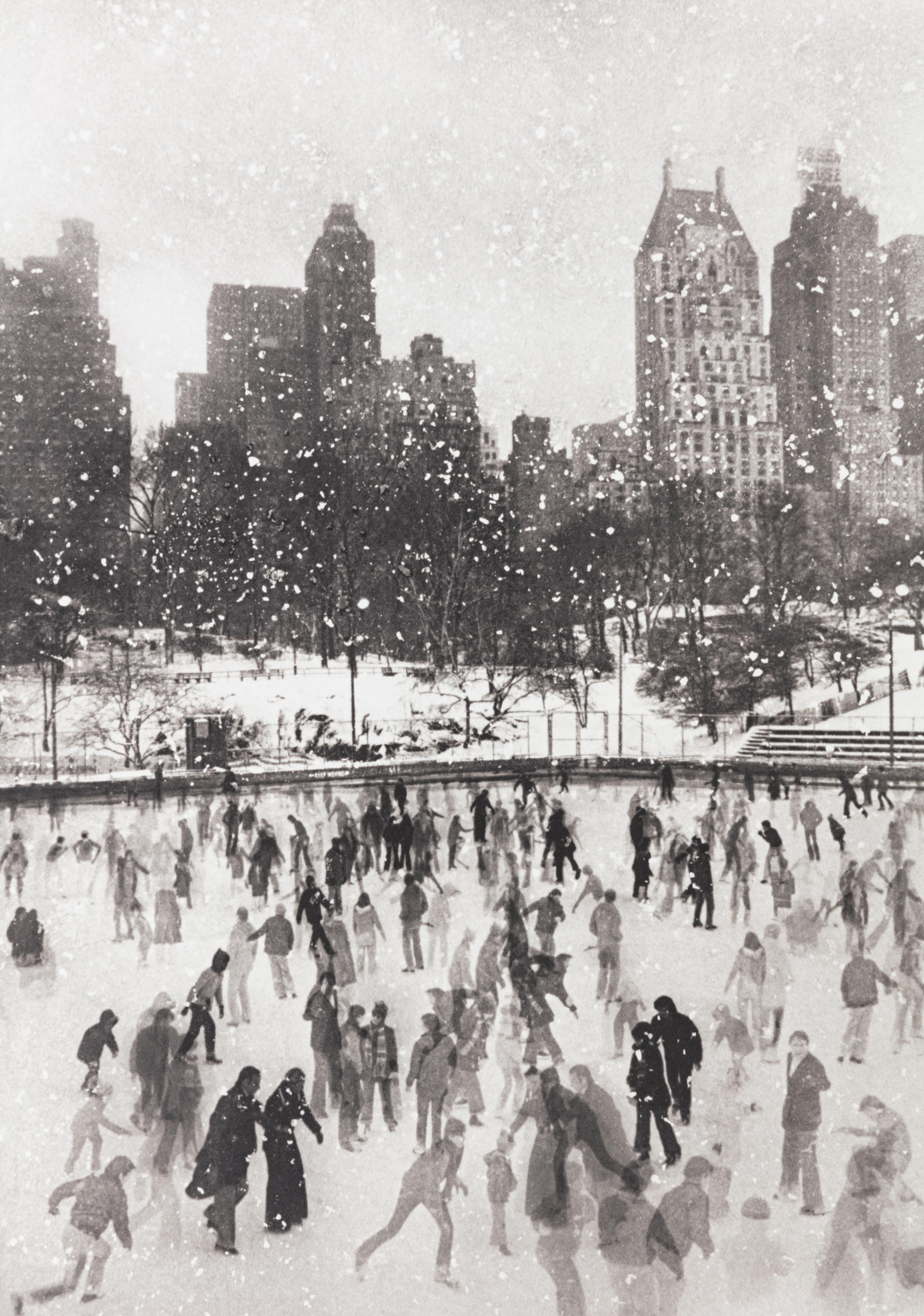 Edward Pfizenmaier 1926–2016) Wollman Rink, New York City, 1954; and Empire State Building, Shadow, New York City, 1949