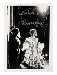 [20TH-CENTURY OPERA SINGERS]. A group of 7 photographs of opera singers from the 1950s-1960s, most signed, comprising images of: