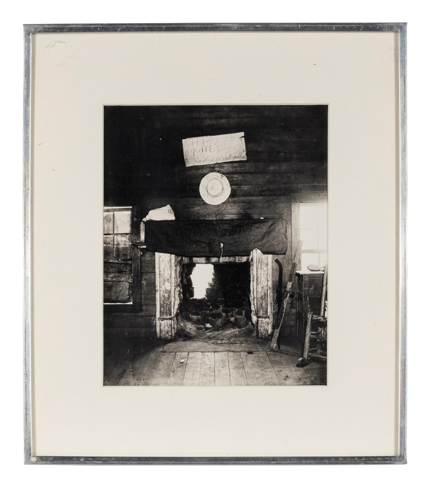 Walker Evans (1903-1975) Bedroom of Tengle Family House, Hale County, Alabama, 1936