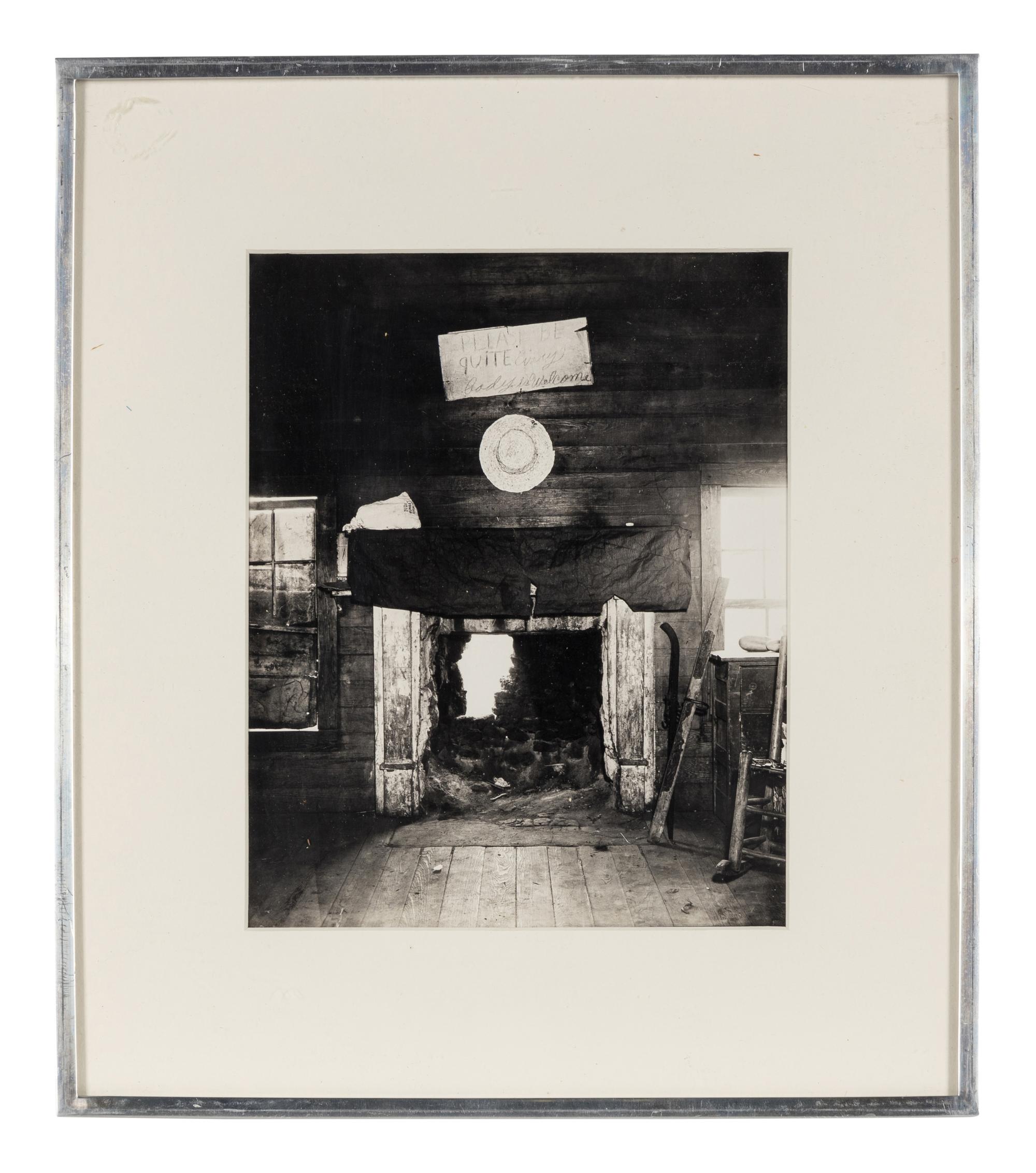 Walker Evans (1903-1975) Bedroom of Tengle Family House, Hale County, Alabama, 1936