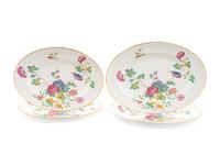Two Pairs of Wedgwood Cuckoo Pattern Porcelain Serving Trays