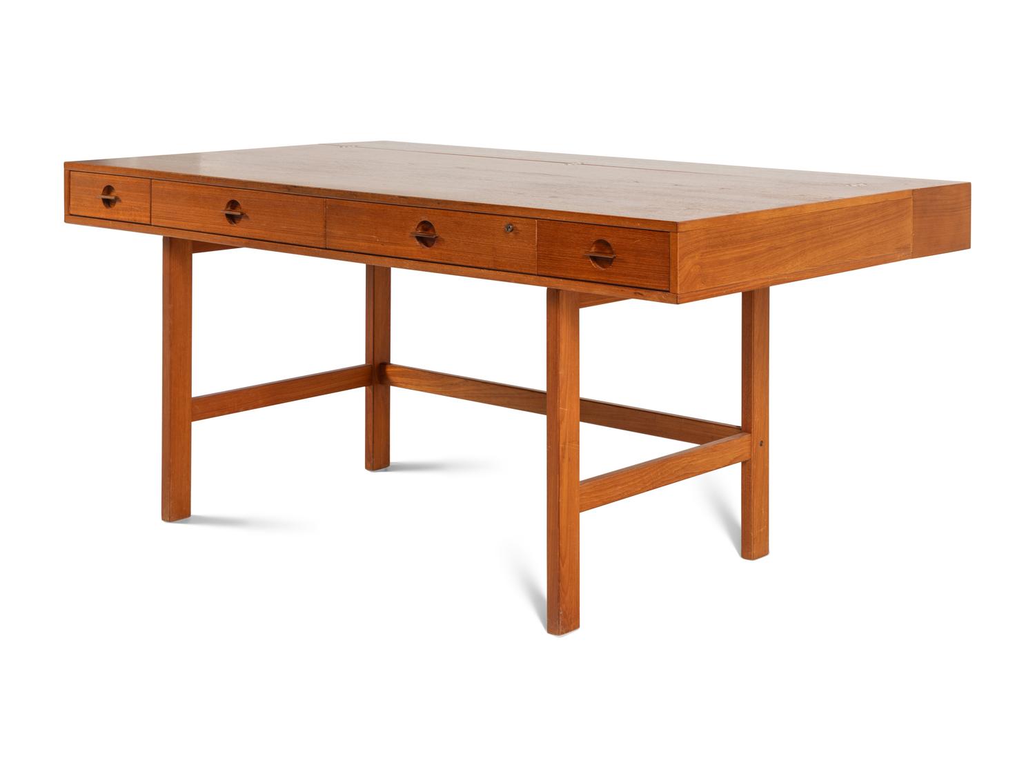 Flip-top desk, 1972
