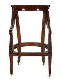 Three Georgian Style Mahogany Armchair Frames