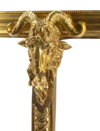 A French Neoclassical Style Gilt Bronze and Marble Guéridon