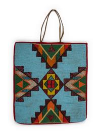 Plateau Beaded Flat Bag