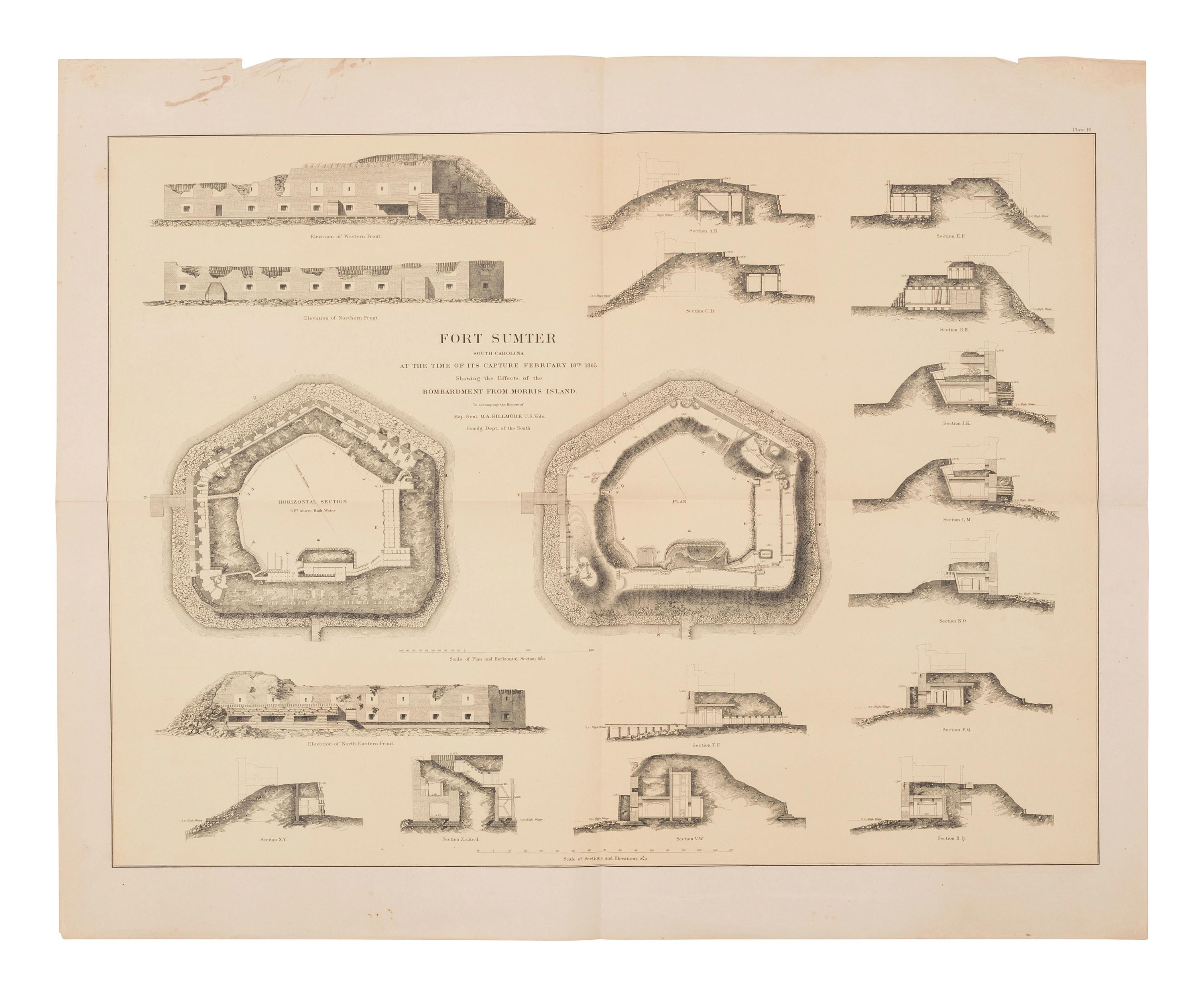 [CIVIL WAR]. A collection of more than 50 Civil War maps published ca 1860s-1870s.