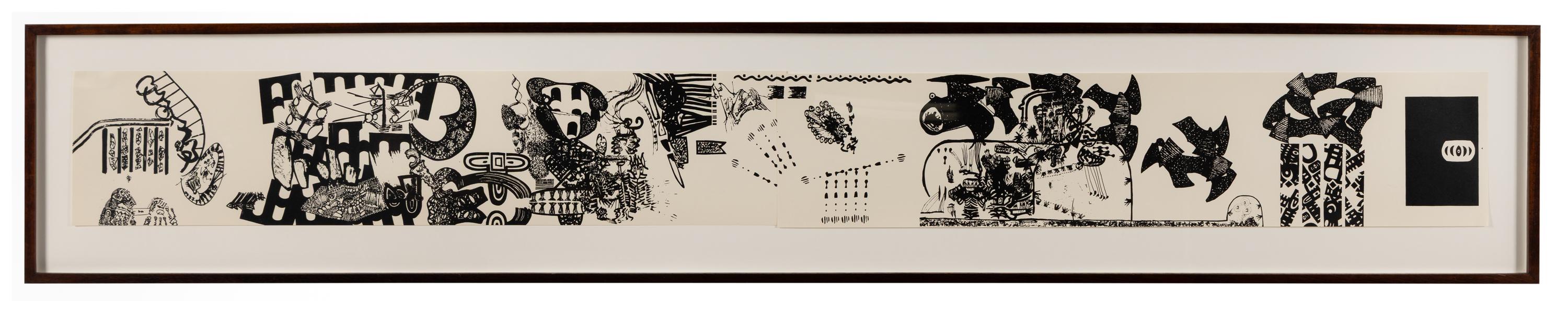 Öyvind Fahlström (Swedish, 1928-1976) — Opera , 1968