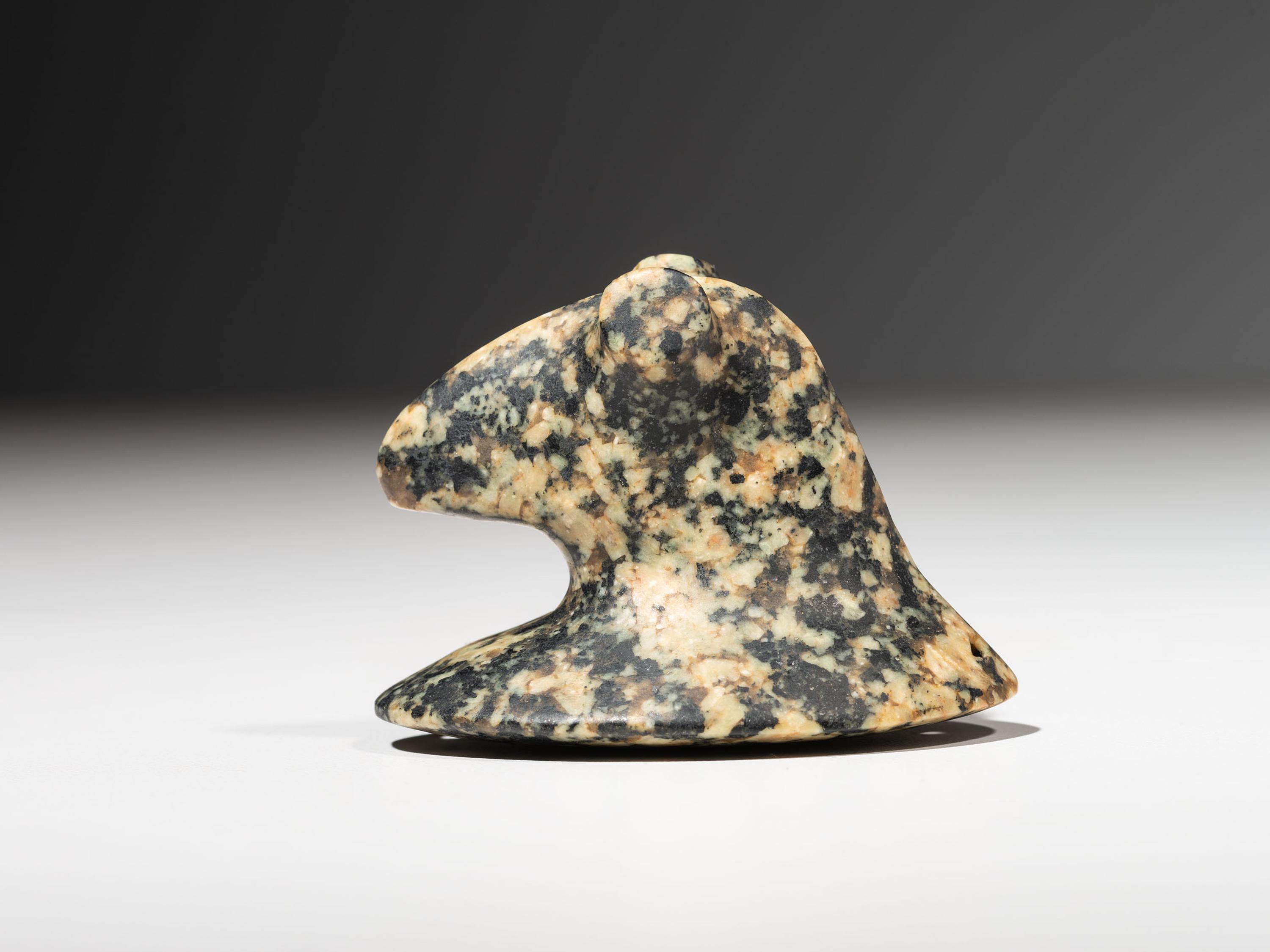 Granite Bust Birdstone