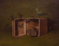 Patrick Farrell, (Wisconsin, b. 1945), Feathered Toy - A Bird for All Seasons, 1968