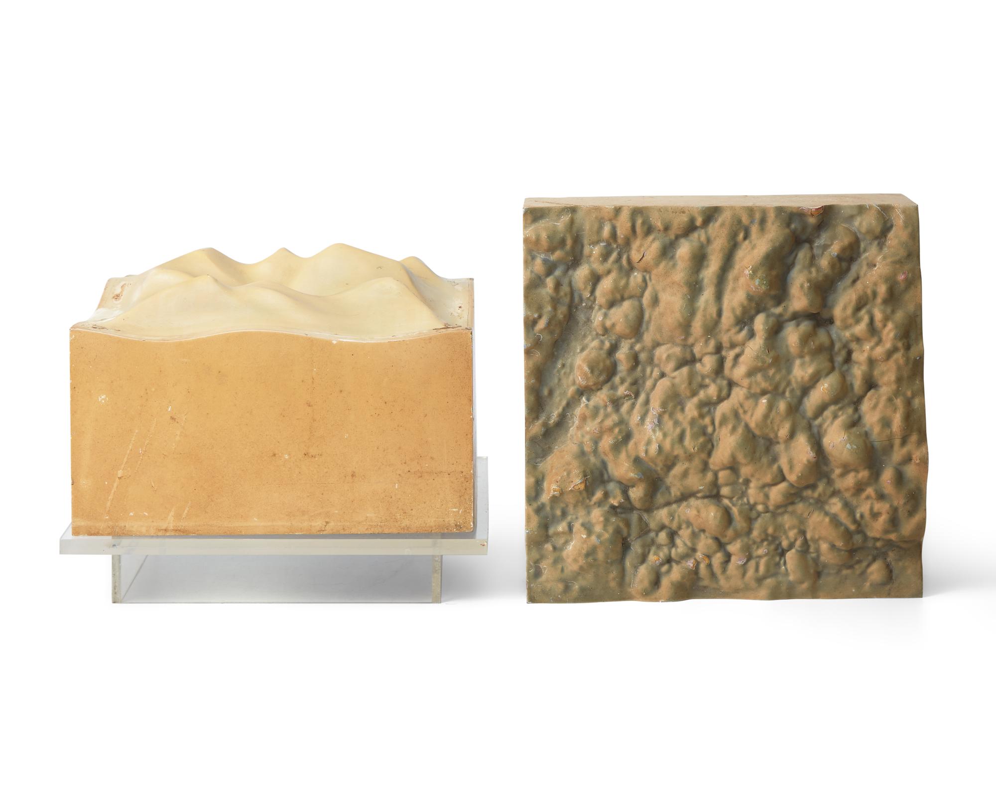 Two-part 'Cloud' relief Sculpture
