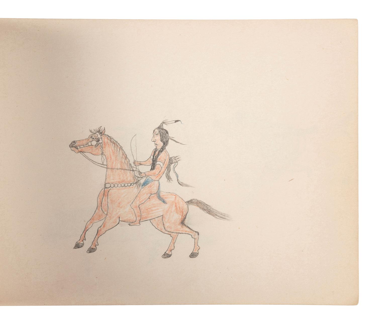 Rosebud Agency Sketchbook, by "Jack"