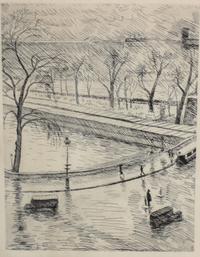 Albert Marquet, (French, 1875-1947), Le Pont Neuf, Paris, 1938