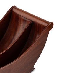 Two English Mahogany Cheese Cradles