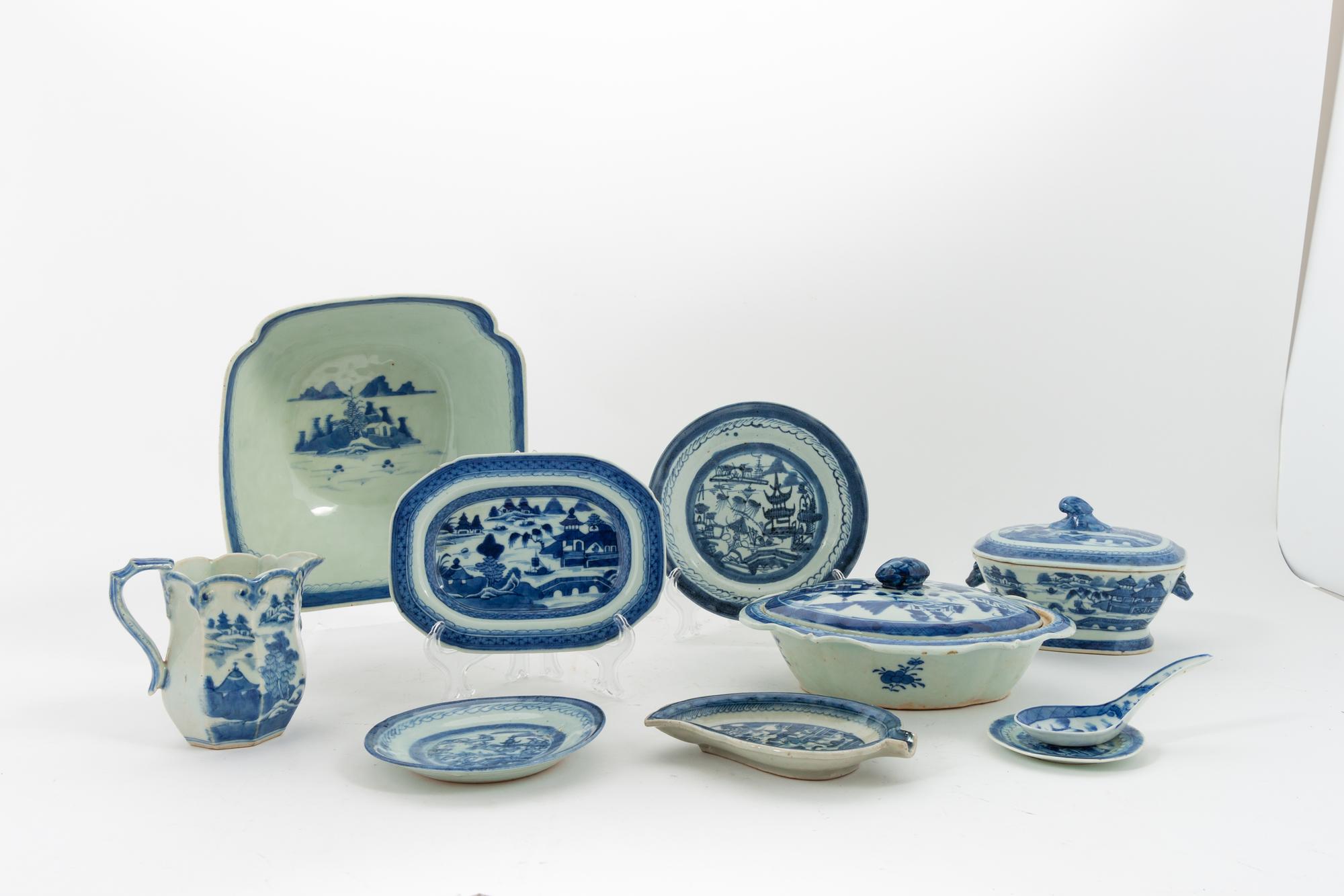 A Group of Chinese Export Porcelain