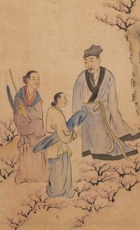 A Korean Ten-Panel Floor Screen