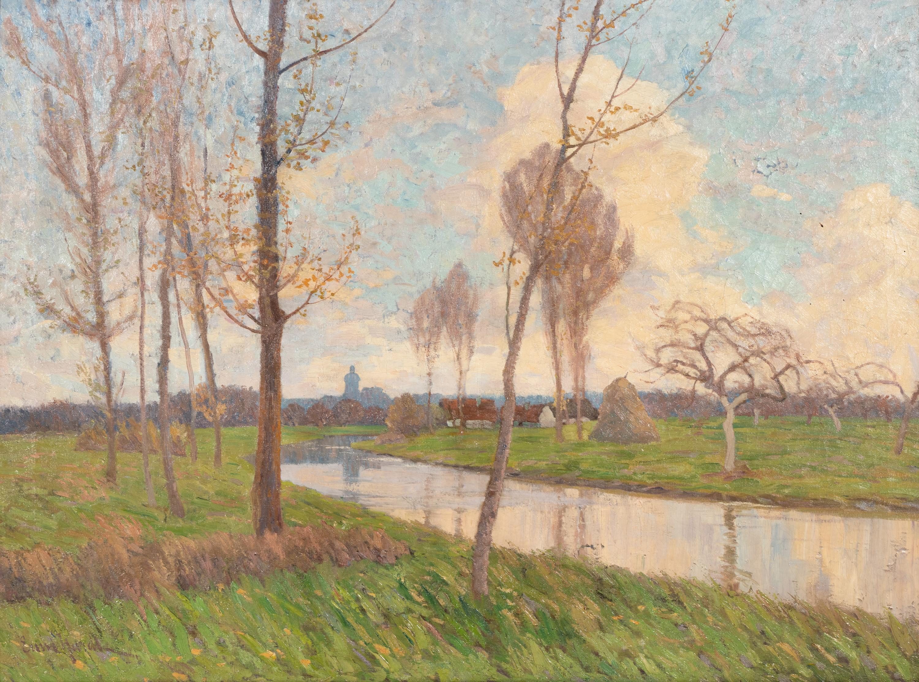 Ernst Hardt (German, 1876-1947) — A Country Stream