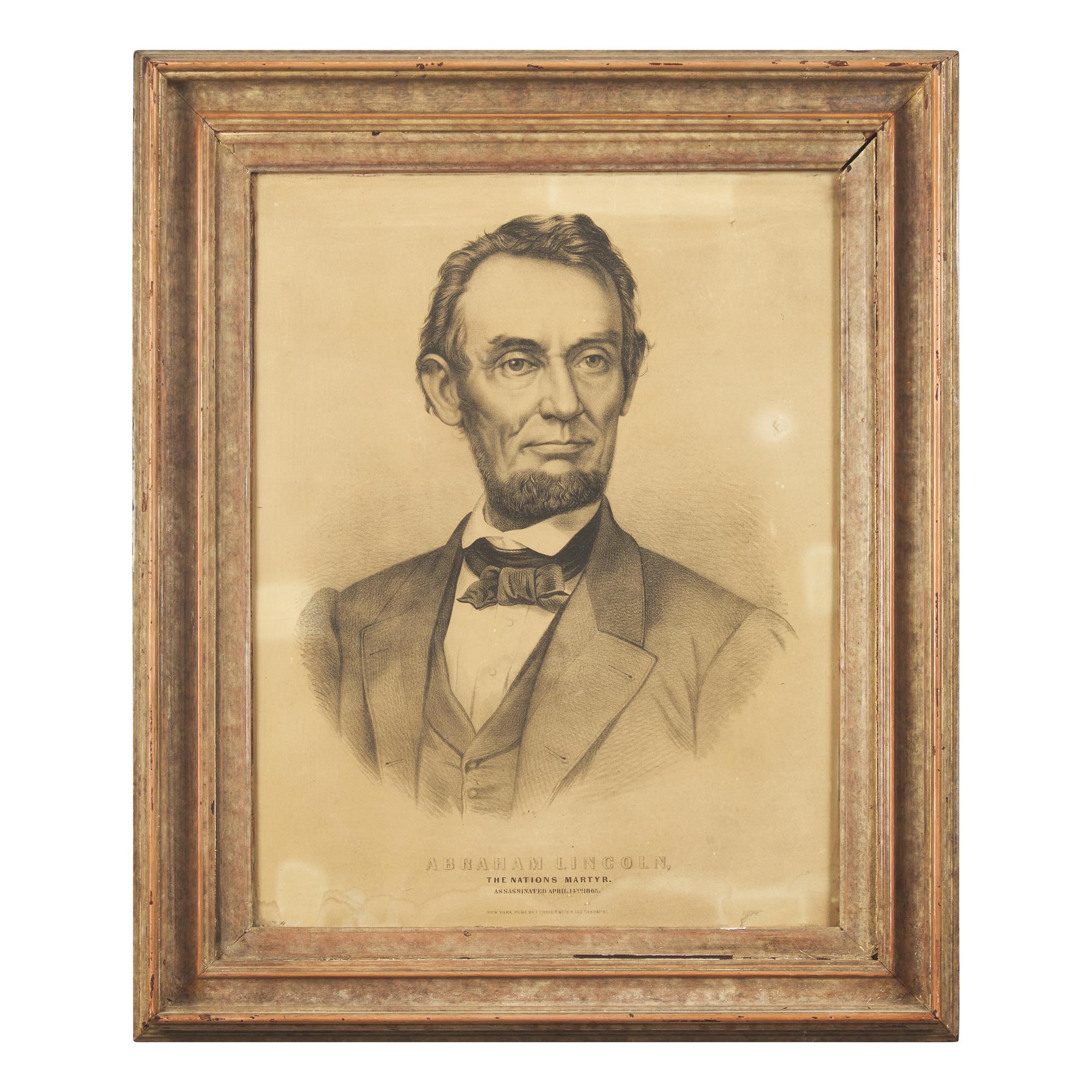 [Lincoln, Abraham] Group of Four Prints