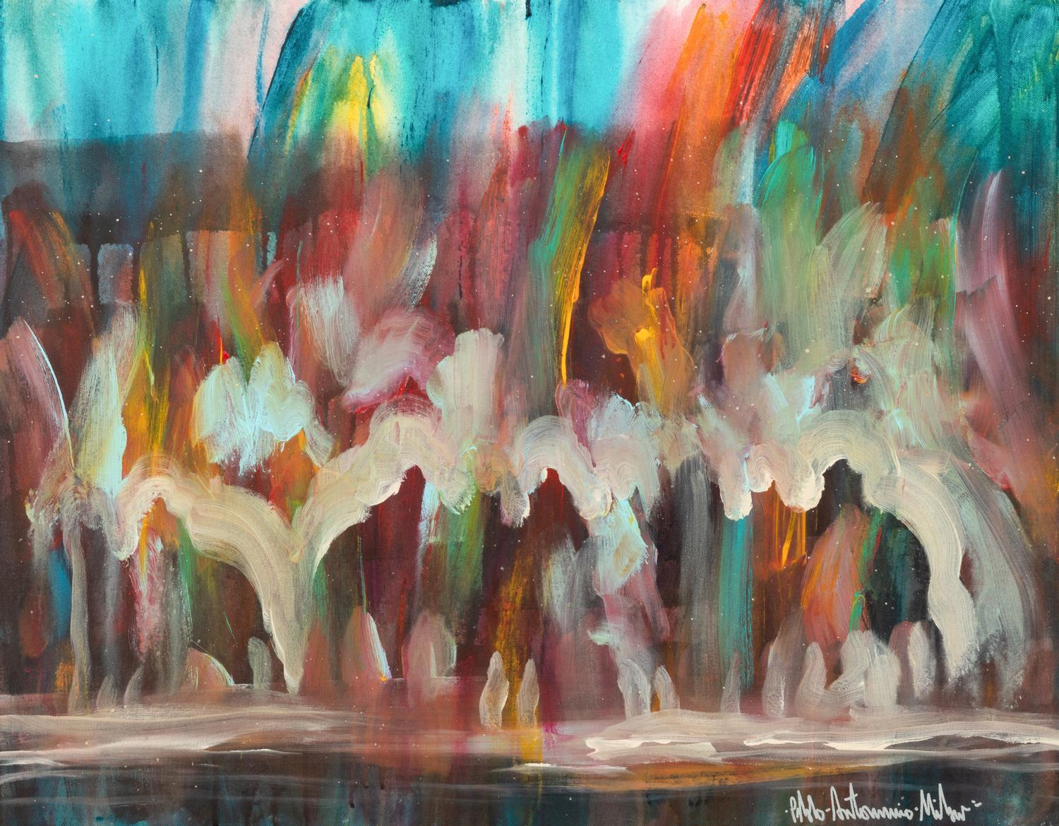 Abstract Horses