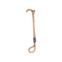YELLOW GOLD RIDING CROP BROOCH