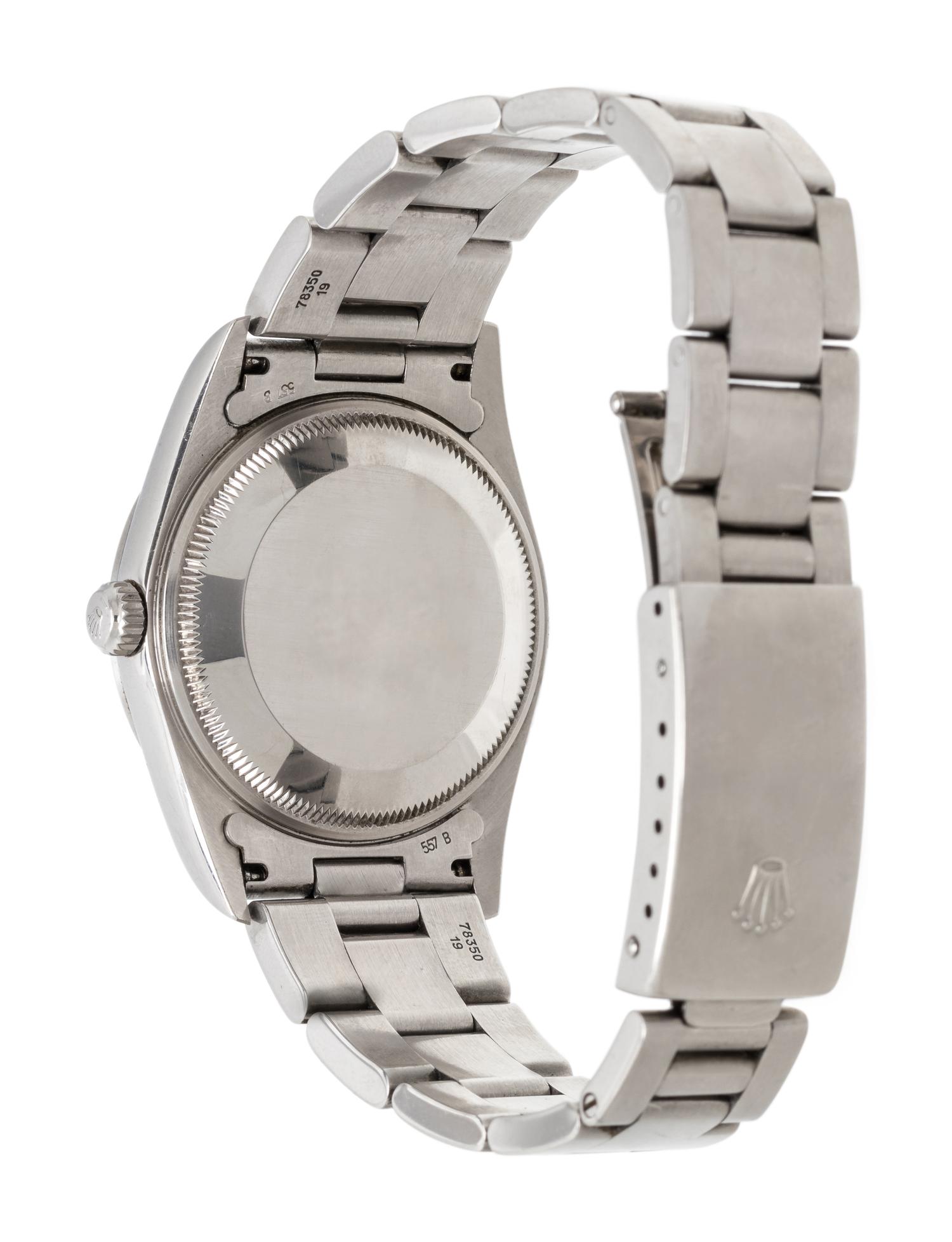ROLEX, REF. 15200 STAINLESS STEEL 'OYSTER PERPETUAL DATE' WRISTWATCH, CIRCA 2005-2006