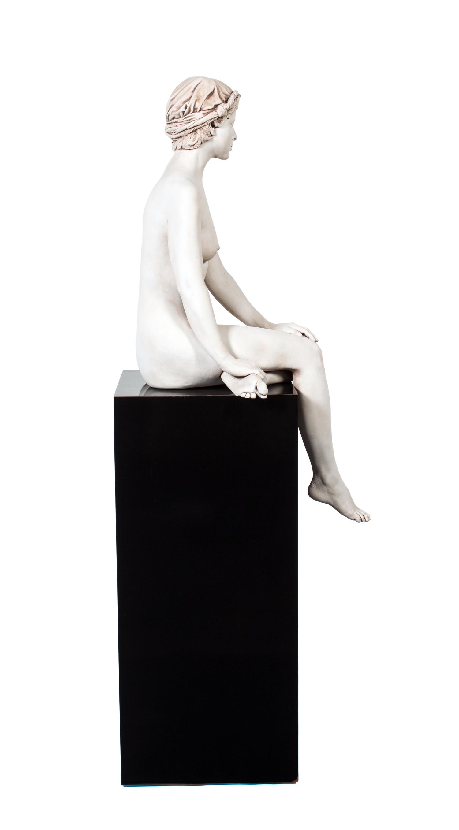 Marc Sijan, (Wisconsin, 20/21st century) , Untitled (Sitting Nude)