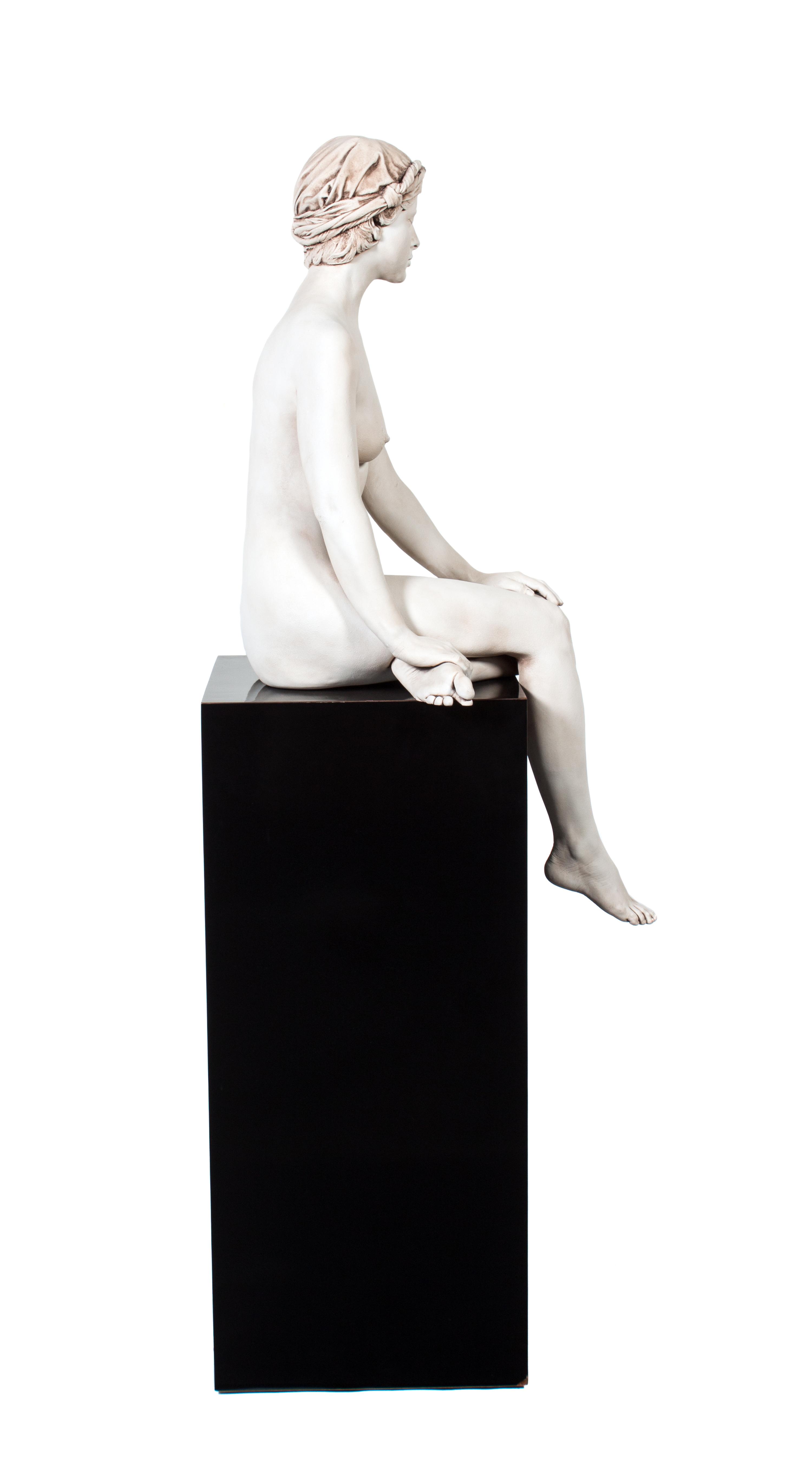 Marc Sijan, (Wisconsin, 20/21st century) , Untitled (Sitting Nude)