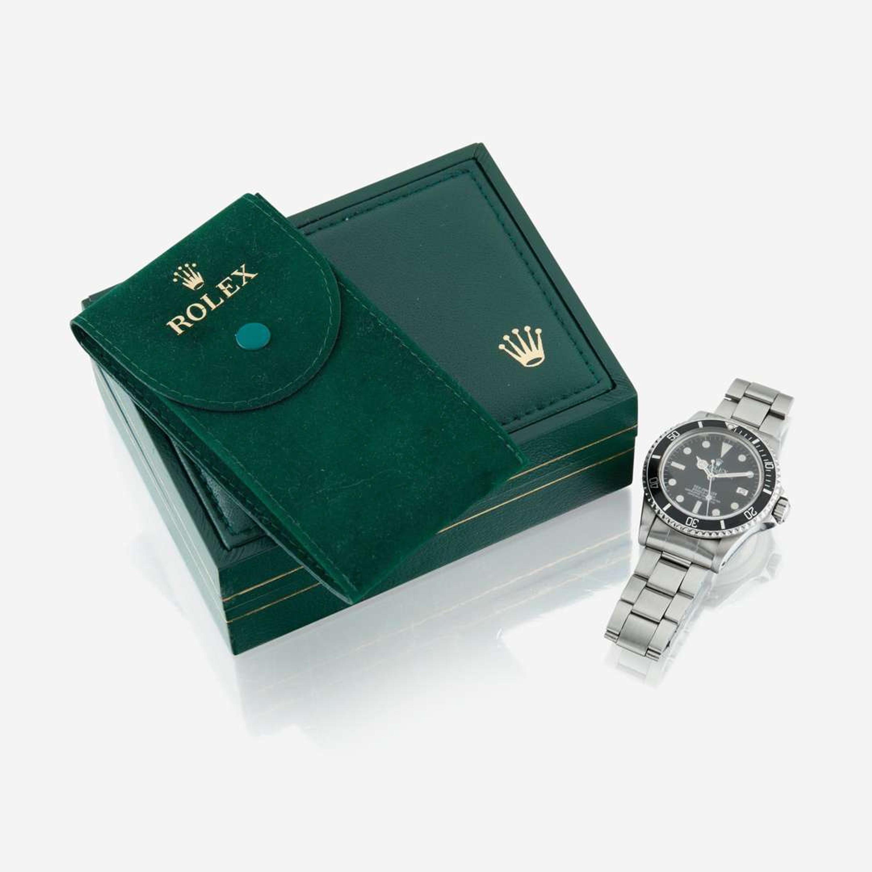 A stainless steel automatic self-winding "Great White" Rolex Sea-Dweller Ref. 1665/0, Circa 1979