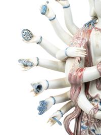A Japanese Porcelain Guanyin