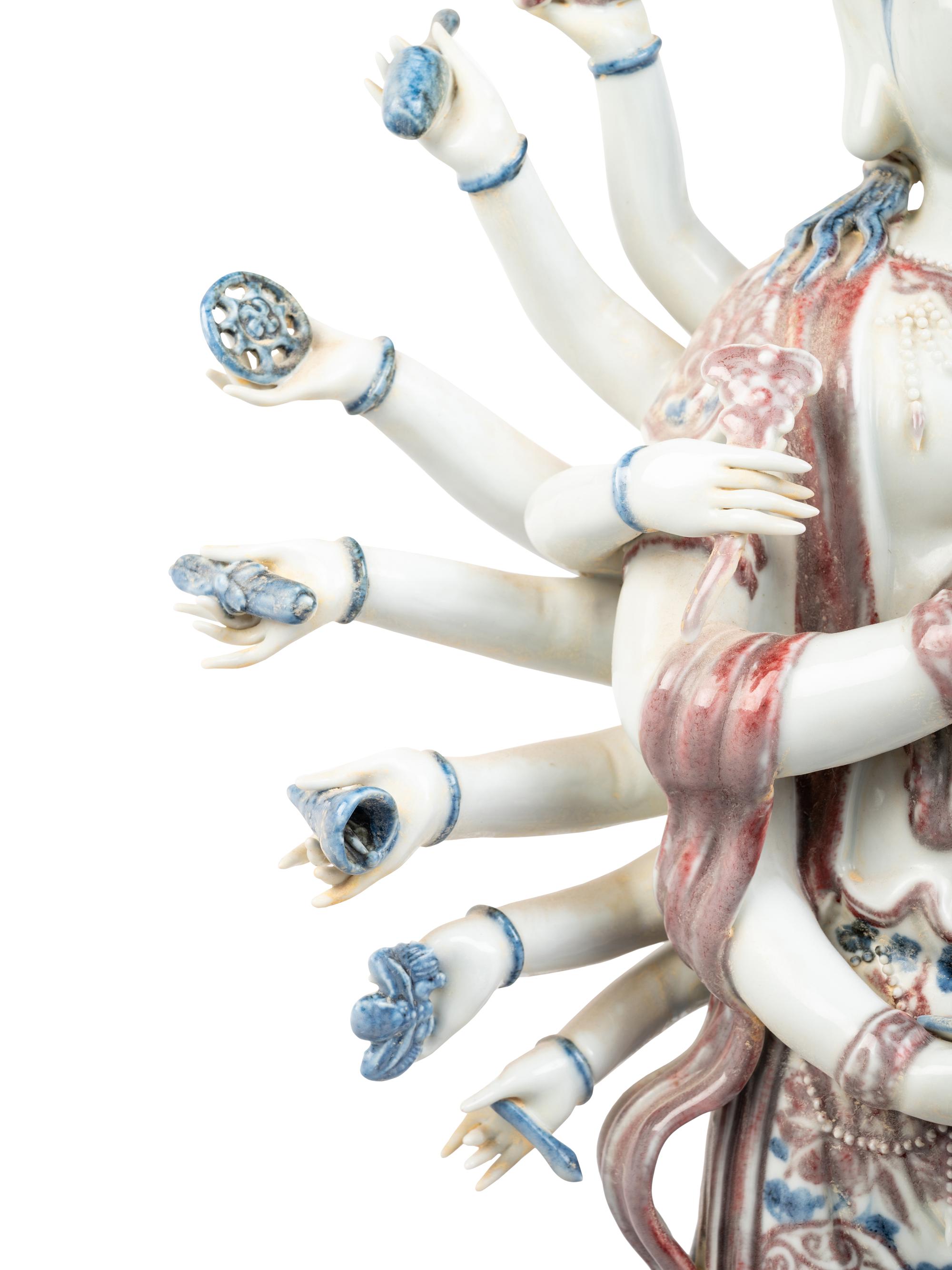 A Japanese Porcelain Guanyin