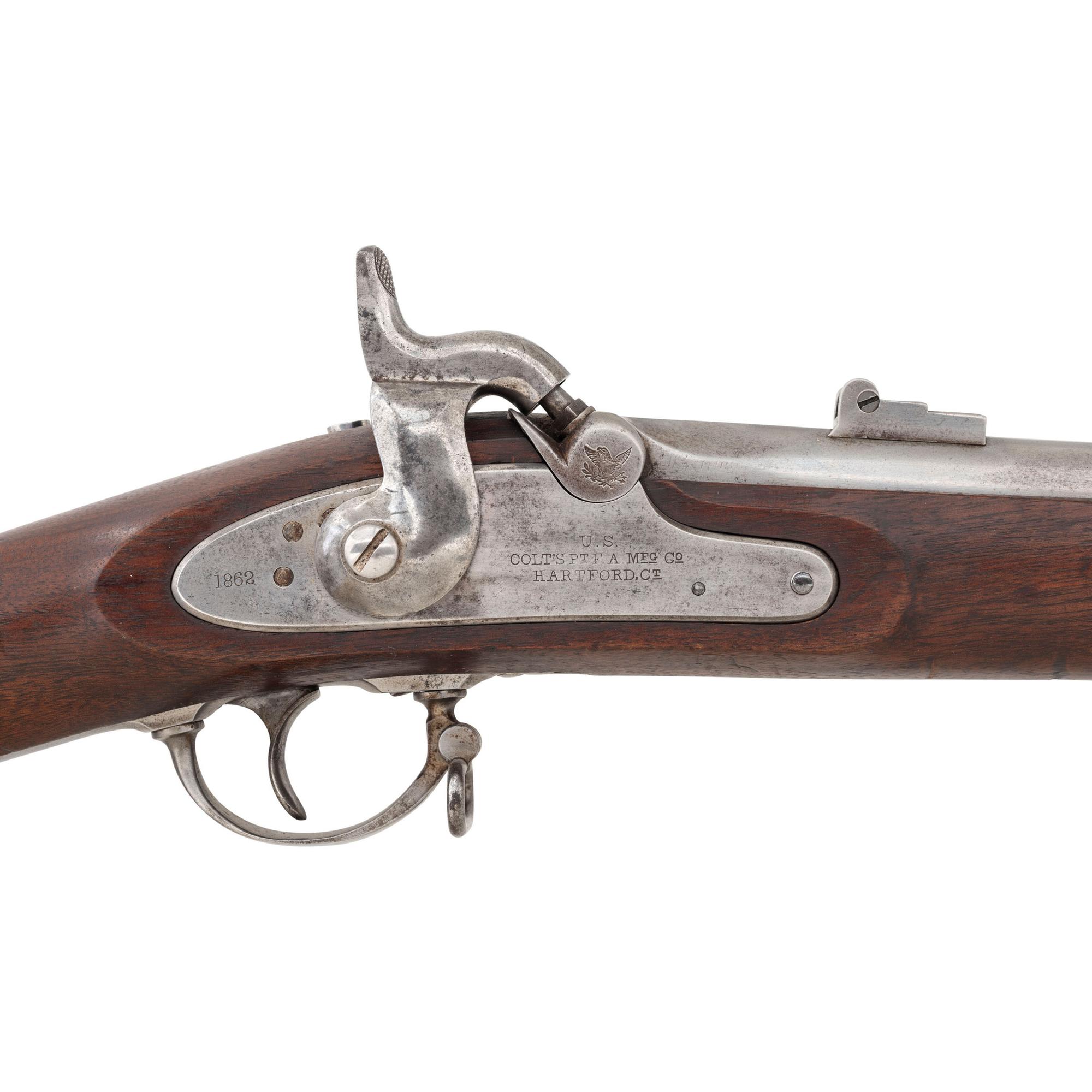 1862 Dated US Special Model 1861 Rifle Musket by Colt with New Jersey Surcharge
