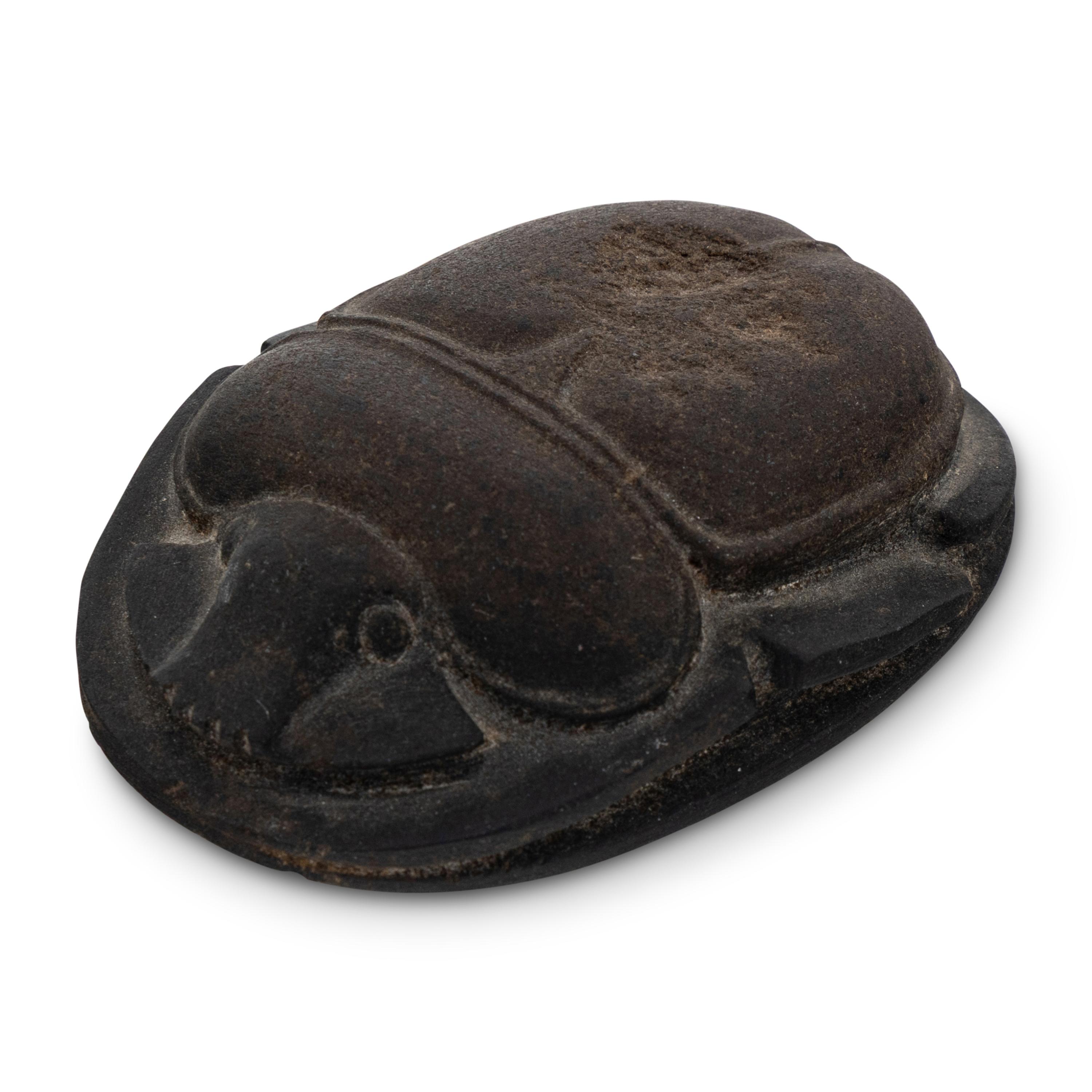 An Egyptian Style Stone Scarab