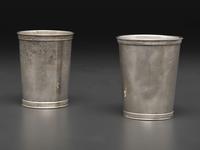Two Silver Julep Cups