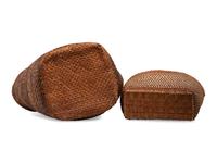 Northwest Coast Cedar Bark Plaited Baskets