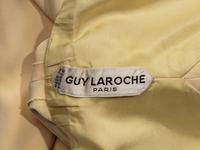 Guy Laroche Haute Couture, Cream Silk Wrap Dress