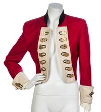 A Moschino Cheap and Chic Red Cropped Jacket,