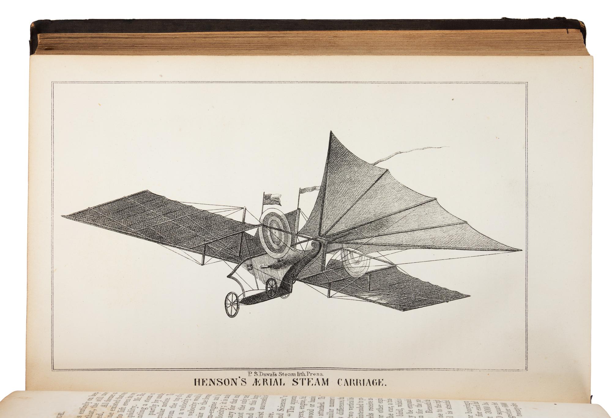 WISE, John (1808-1879). A System of Aeronautics... In Three Parts. Philadelphia, 1850. FIRST EDITION.