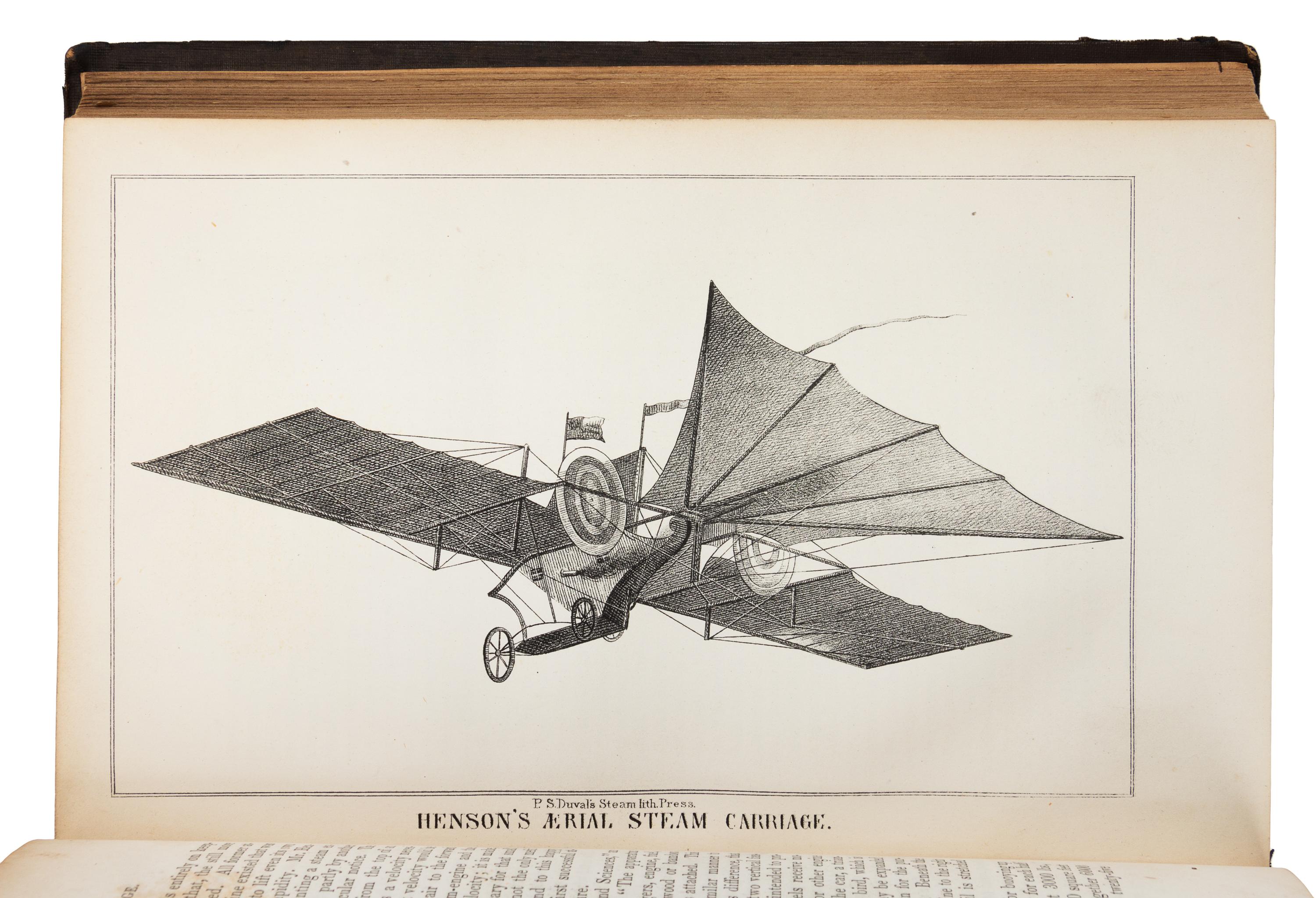 WISE, John (1808-1879). A System of Aeronautics... In Three Parts. Philadelphia, 1850. FIRST EDITION.