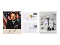[AUTOGRAPHS]. Autographs of pioneering 20th-century African American figures, including ANDERSON, POWELL, CHISHOLM, KING, and more.