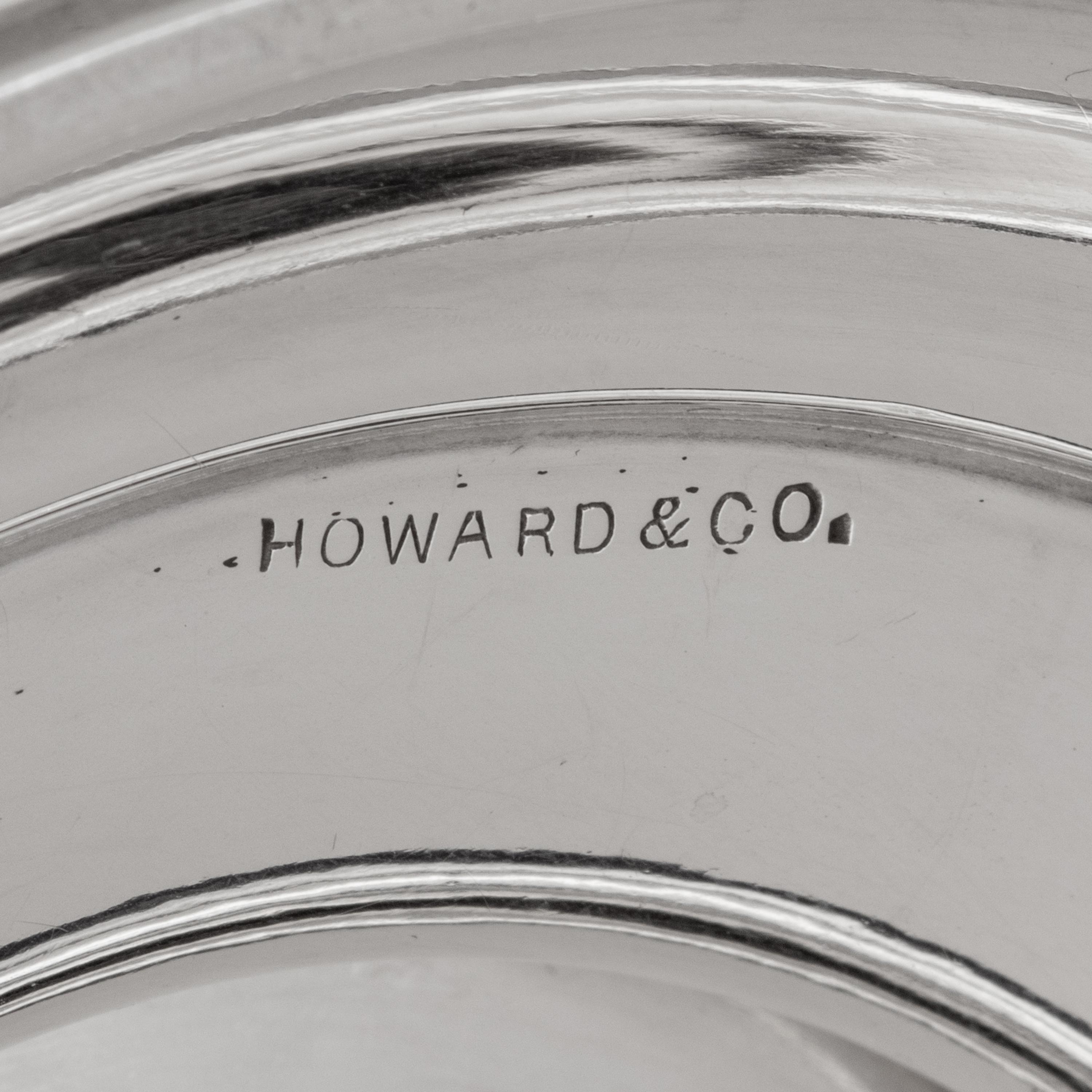An American Silver Center Bowl