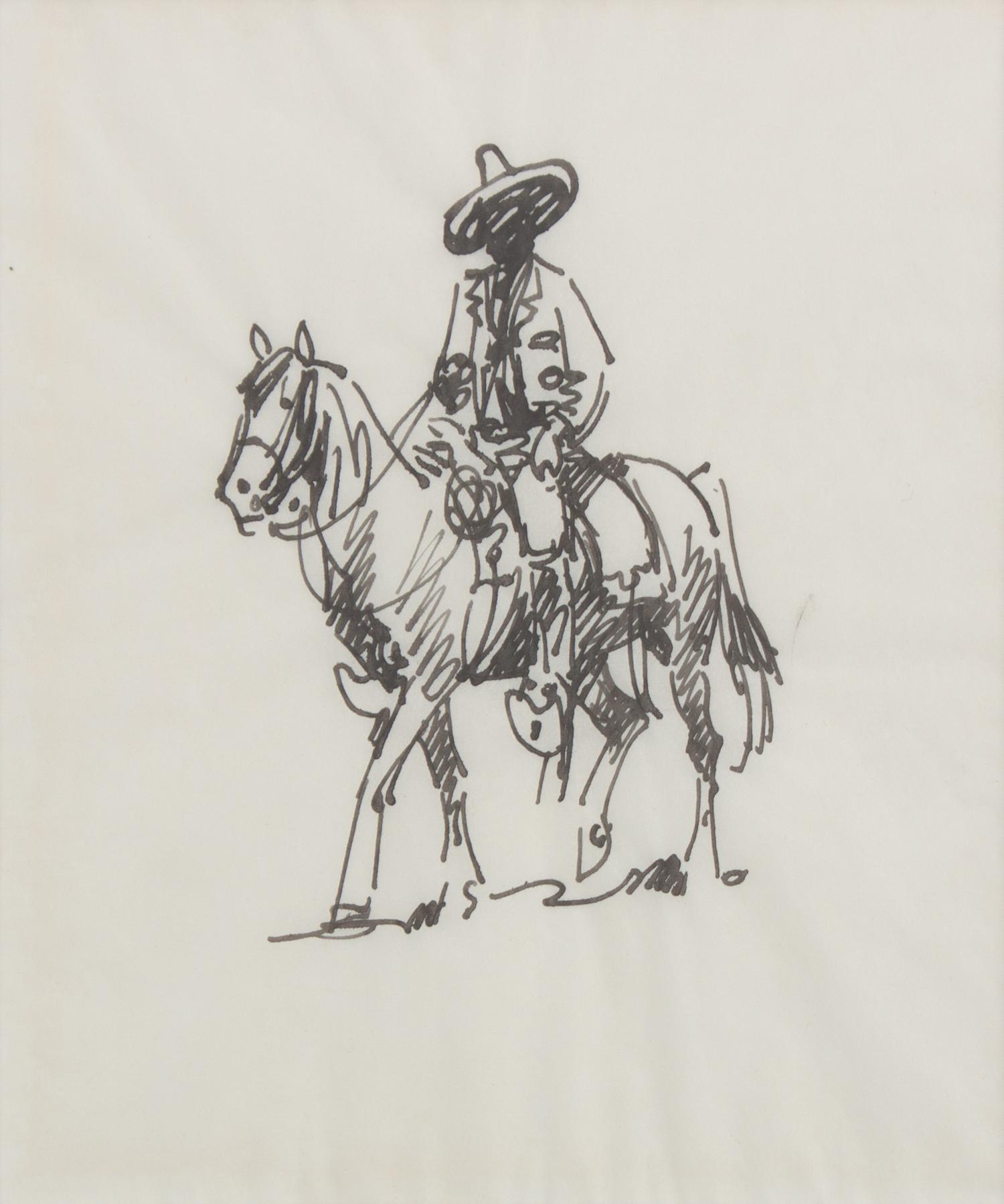 Vaquero on Horse