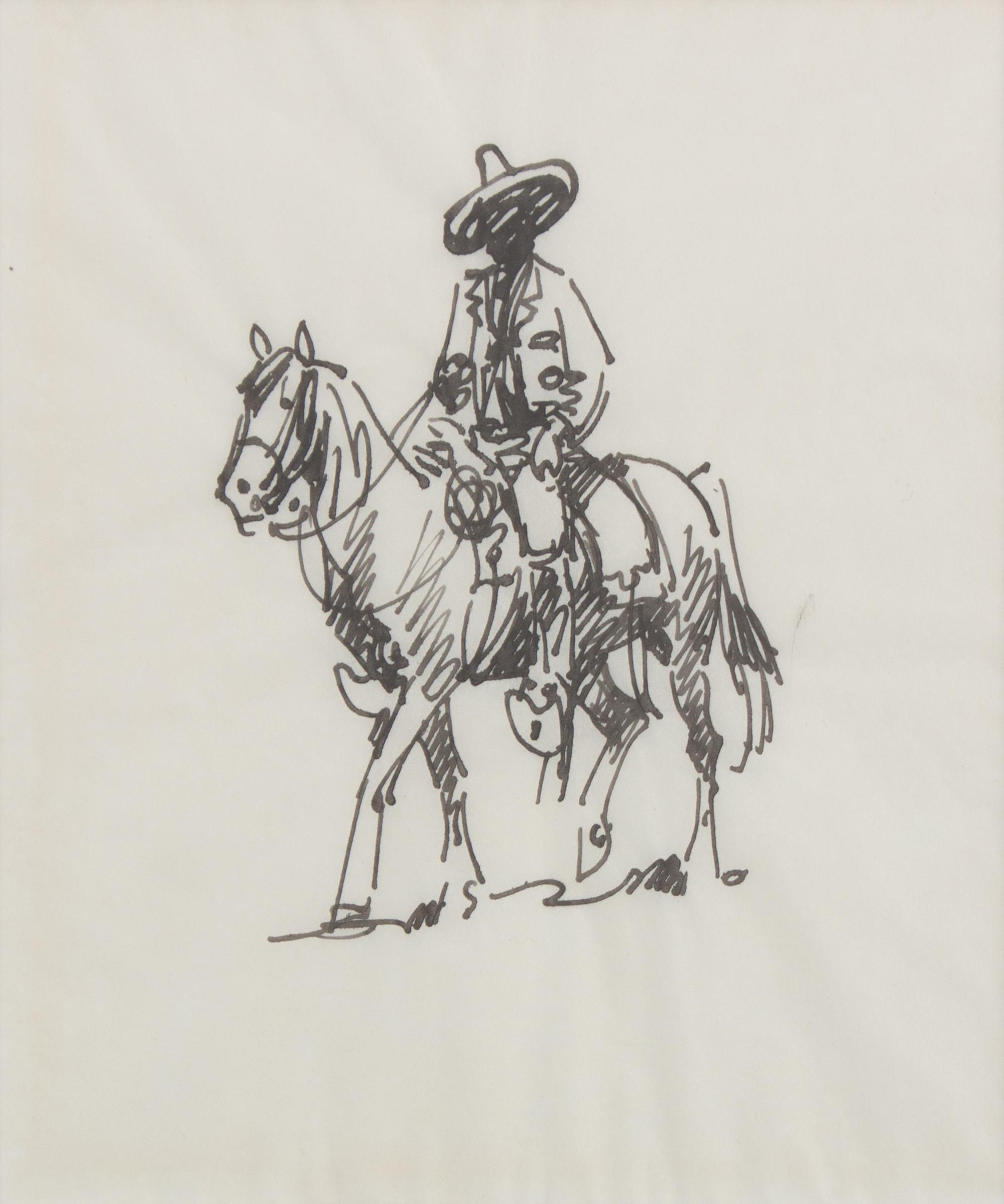 Vaquero on Horse