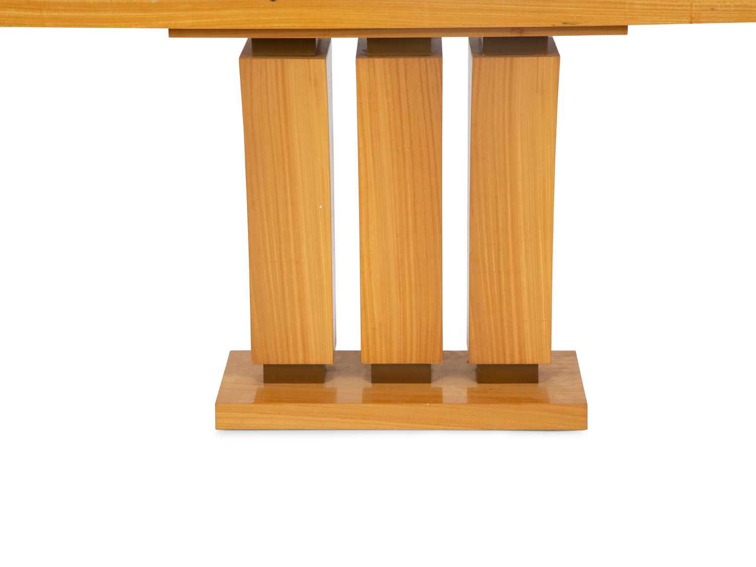 A Contemporary Maple Console Table — LATE 20TH CENTURY