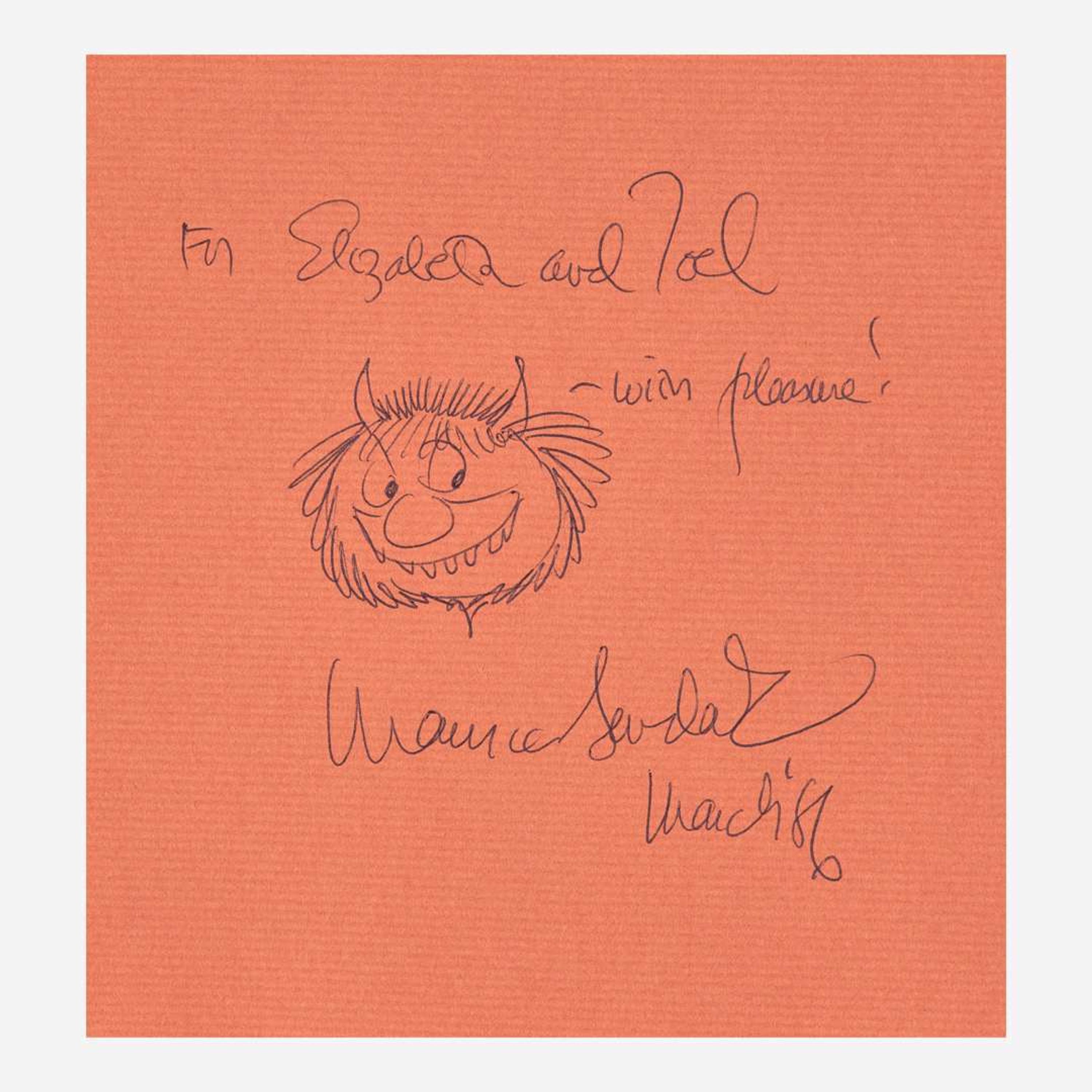 [Children's & Illustrated] [Sendak, Maurice] Lanes, Selma G. The Art of Maurice Sendak