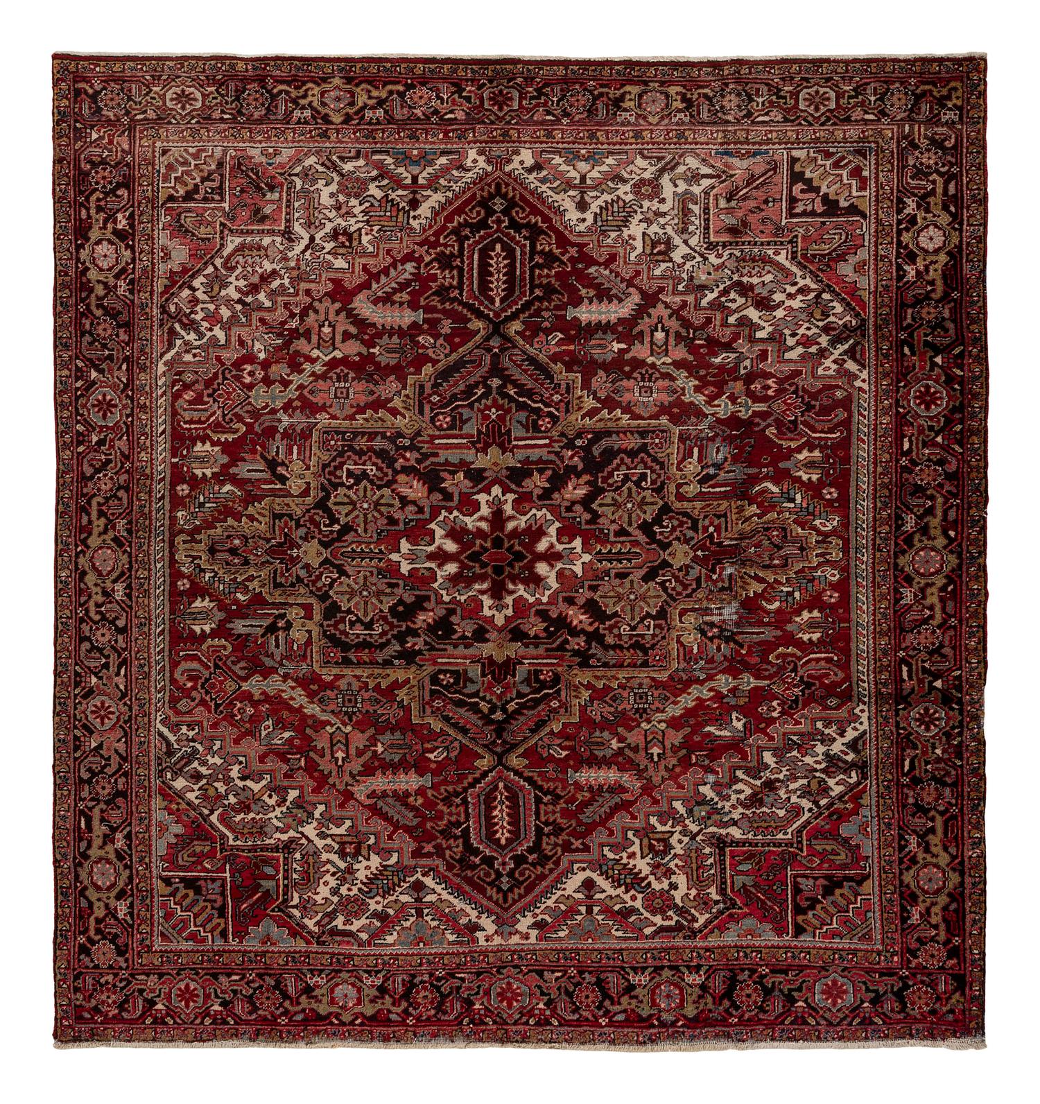 A Heriz Rug