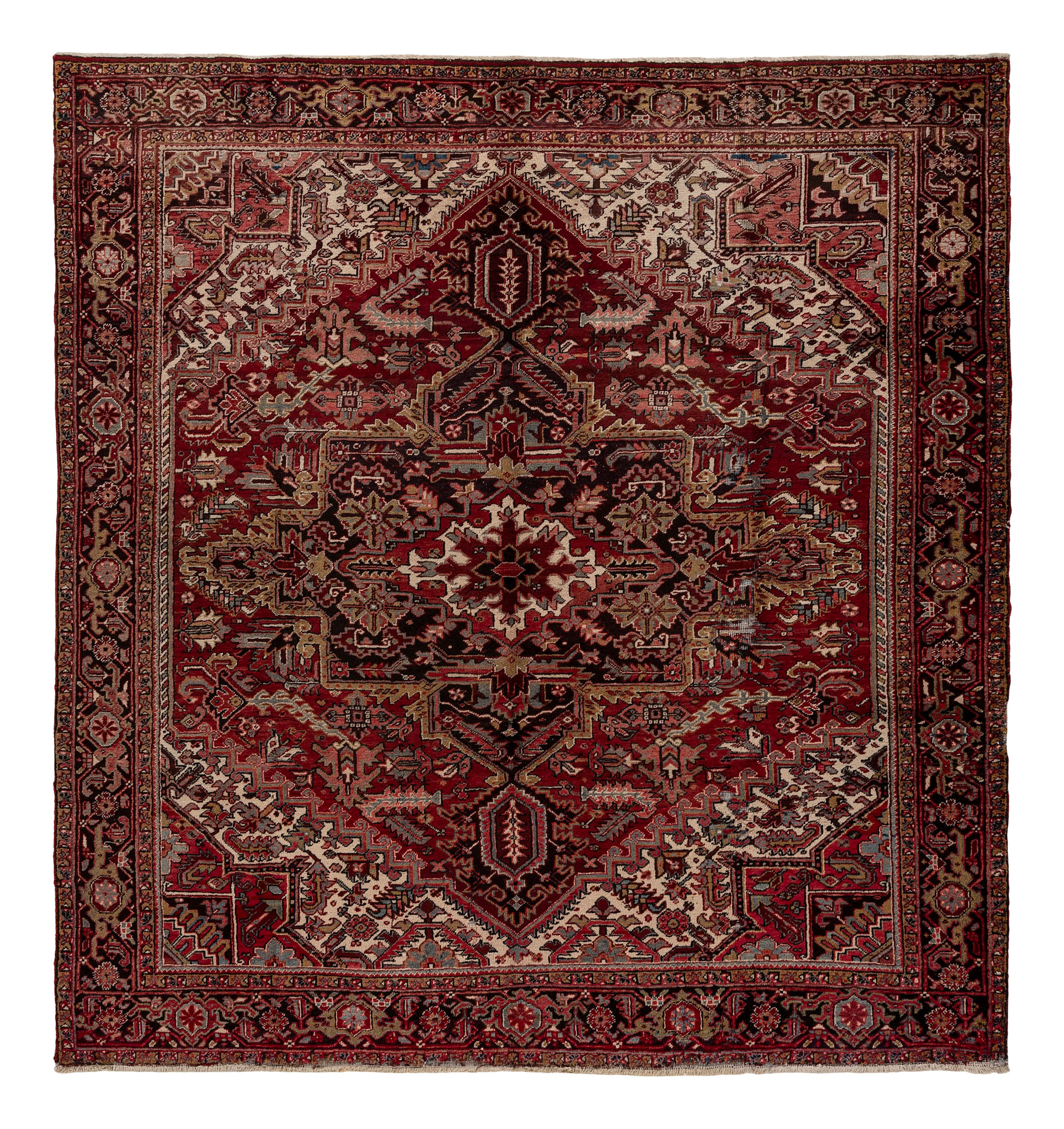 A Heriz Rug