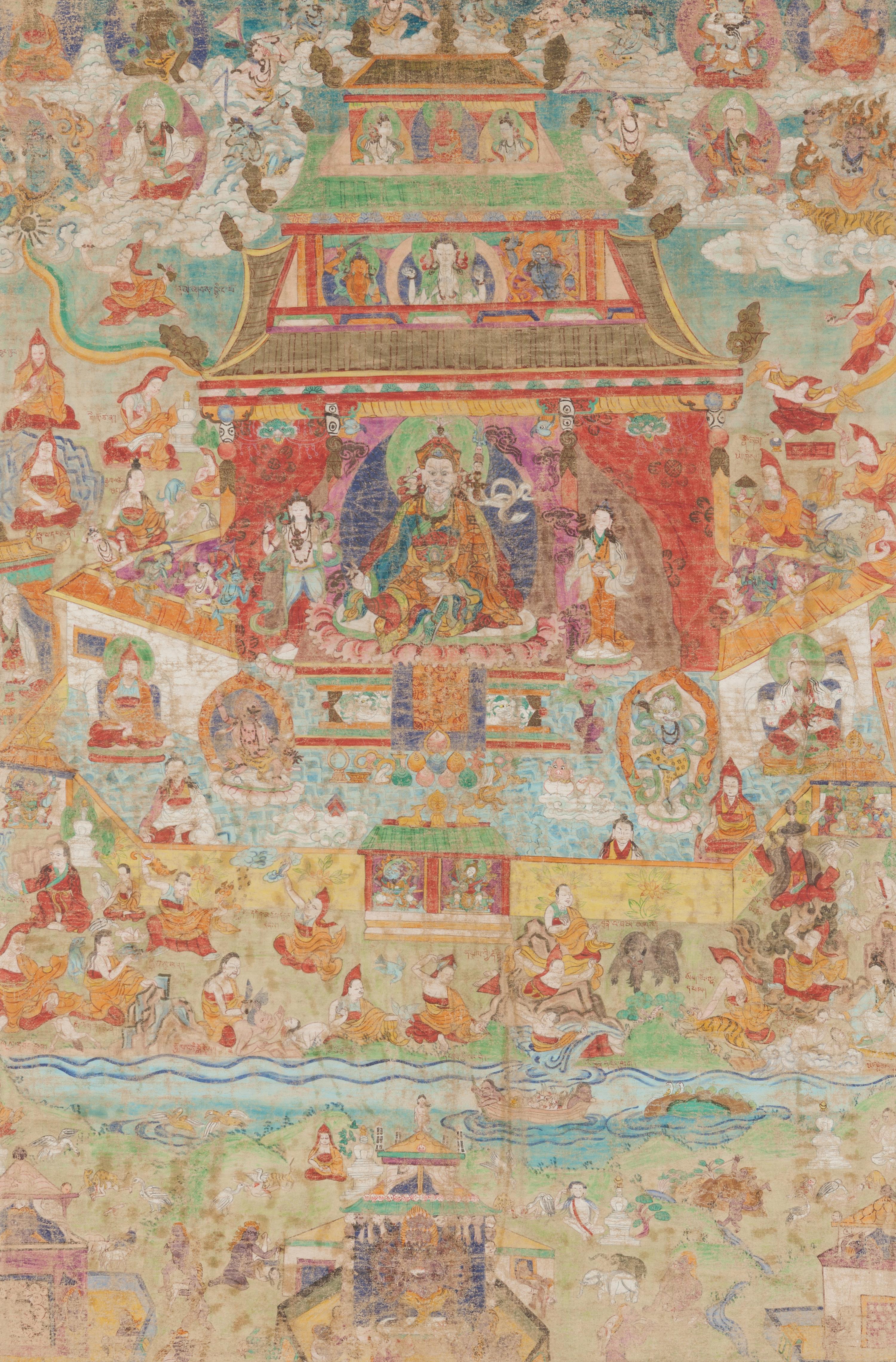 A Tibetan Thangka